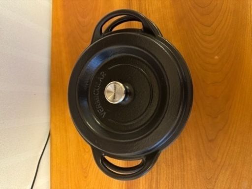 バーミキュラ オーブンポットラウンド 18cm マットブラック