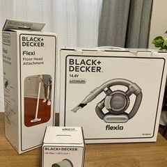 【受渡し予定者様決定】新品　BLACK&DECKER 掃除機