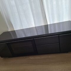 ニトリ NITORI テレビボード　150cm幅　ブラック
