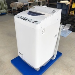 2013年製 シャープ 全自動洗濯乾燥機「ES-TG55L-A」...