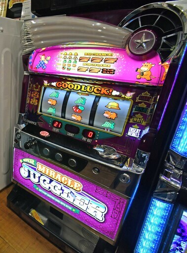 ●近郊配送可(^^♪●スロット実機　スーパーミラクルジャグラー　中古品●相模原　横浜　神奈川●パチスロ