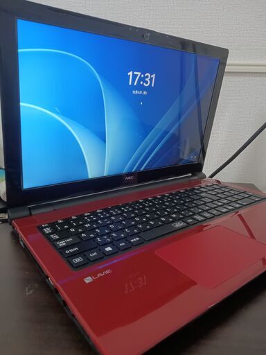 NEC　2018年11月モデル高速SSD搭載　メモリ4G CD/DVD/読み書き　大画面15.6インチ　薄型軽量モデル　USB3.0 Wifi対応 カメラ内蔵