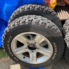 JB23ジムニー用ナンカンＦT9 4本　ジムニー純正アルミホイール4本