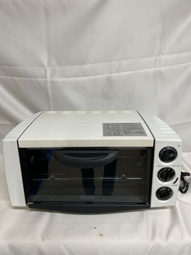 【北見市発】デロンギ DeLongi ピザ＆トーストトースター EO1202J-W 年式不明 (E2106wY)