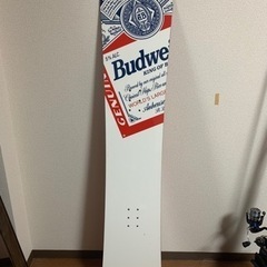 【期限10/23】☆30%OFF スノーボード板Budweiser