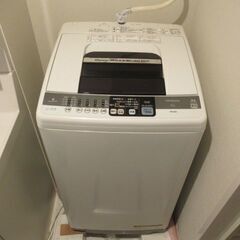 洗濯機：HITACHI　全自動電気洗濯機　6.0kgタイプ　[故障品]