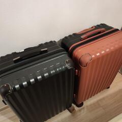 【２個セット】飛行機持込最大サイズのスーツケース