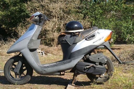 レッツ2 メット付 2.6万円 坂道楽々走ります オイル足すだけの維持