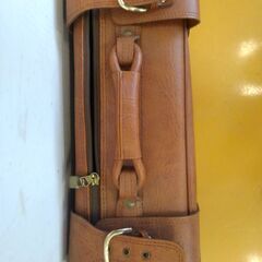 値下げ。格安中古仮装衣装 フーテンの寅さん風 鞄・スーツケース茶 