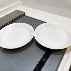 【食器】白プレート　2枚