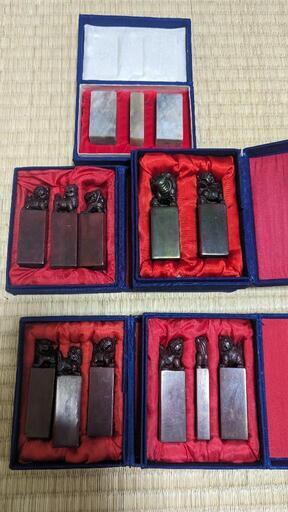 書道具　書　印材　古印材　彫刻石　篆刻　寿山石　田黄