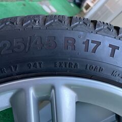 BMW218(F45)Mスポーツ純正ホイールとスタッドレスタイヤ