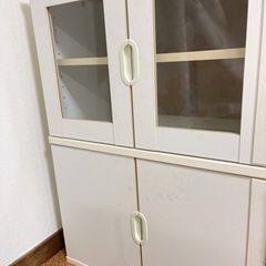 ニトリ 食器棚 カップボード ホワイト