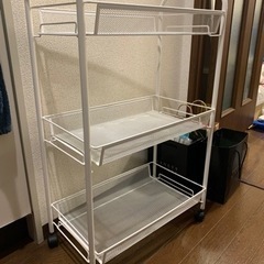 IKEAワゴン、収納用、生活雑貨　セット