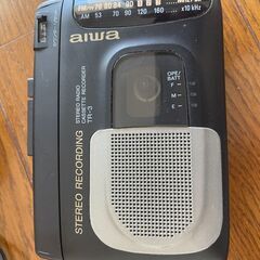 【中古】AIWA　テープレコーダー