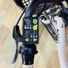 ❸5731子供乗せ電動アシスト自転車ブリヂストン20インチ良好バッテリー