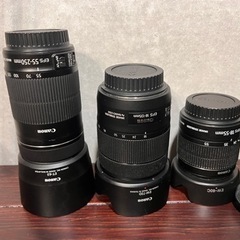 一眼レフ Canon EOS 80D レンズ4本セット