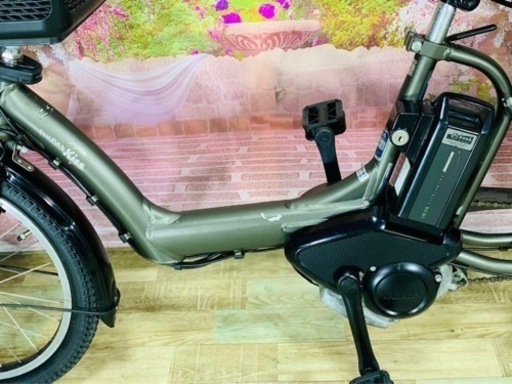 ❶5119子供乗せ電動アシスト自転車YAMAHA 20インチ良好バッテリー 