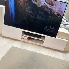 【11月5日まで】白いテレビ台　幅150cm