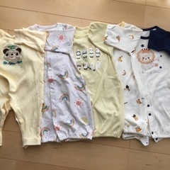 新生児服　50〜60サイズ　5枚セット