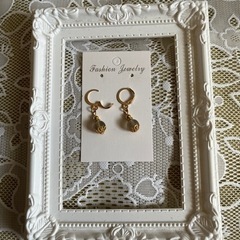 ✨リングピアス✨3️⃣