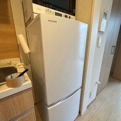 冷凍冷蔵庫　東芝 GR-R15BS 2020年製