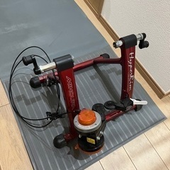 ミノウラ　自転車トレーニング用の負荷装置 及 防振・汗受けシート