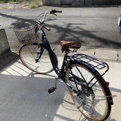 【自転車】《丸石サイクル》フリーパワーサラダS 26型 内装3段 