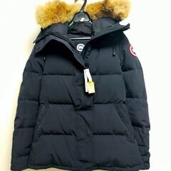 【CANADA GOOSE カナダグース】 レディースM ネイビ...