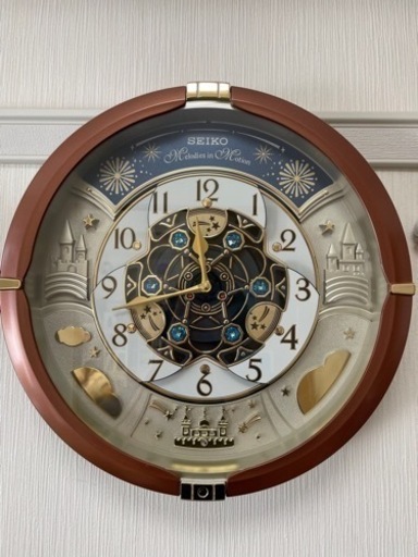 公式】アンティーク家具ラフジュ工房商品詳細ページアンティーク雑貨 昭和初期 meiji(明治時計社) 手巻き 気品のあるゼンマイ式振り子時計(柱時計 、壁掛け時計) メーカー不明 柱時計 高さ75cm ゼンマイ式 振り子式 棒リン 札幌市 清田区 平岡