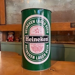 北海道　帯広　ハイネケン　Heineken ゴミ箱　ダストボック...