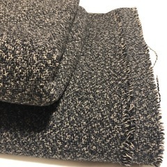 布地　ウール　裂き織り　ハンドメイド　リメイク材料