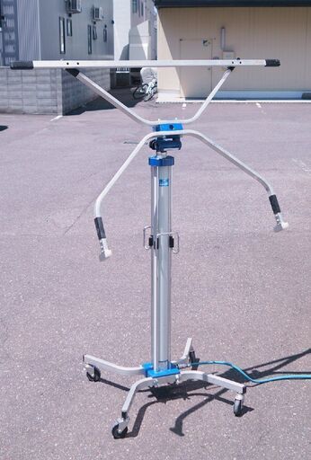 遠方配送不可 引き取り歓迎！MAX/マックス エアリフタ AL-2500 ボード受け部高さ:1,160～2,800mm 常圧 石膏ボード張り付け 遠方配送不可 引き取り歓迎！MAX/マックス エアリフタ AL-2500 ボード