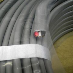 新品 YAZAKI Fケーブル VVF 3×2.0㎜ 灰 100m 電線 矢崎 黒+白+赤 苫小牧西店 