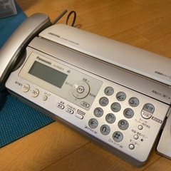 お譲り先 決定   Panasonic コードレス 留守番電話 fax