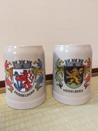 陶器製ドイツビールジョッキ