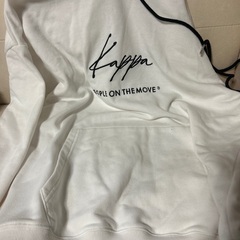 Kappa パーカー　ホワイト　ブラック　服　レディース　メンズ