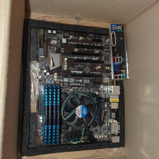 i7 3770K+RAM16GB+M/B　マザーボード、メモリ、CPUセット