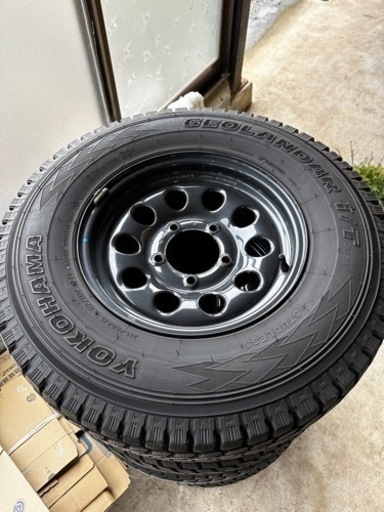 冬用 jb74 ジムニーシエラ スタッドレスタイヤ ヨコハマ  
