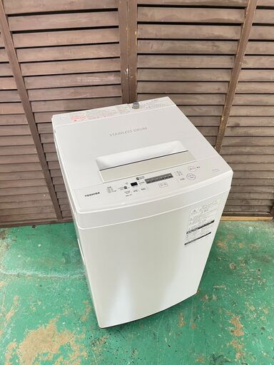 A3823　東芝 TOSHIBA 2019年製 全自動洗濯機 4.5㎏  一人暮らし 生活家電  自社配達可能‼【洗濯機無料引取り可能⁉】