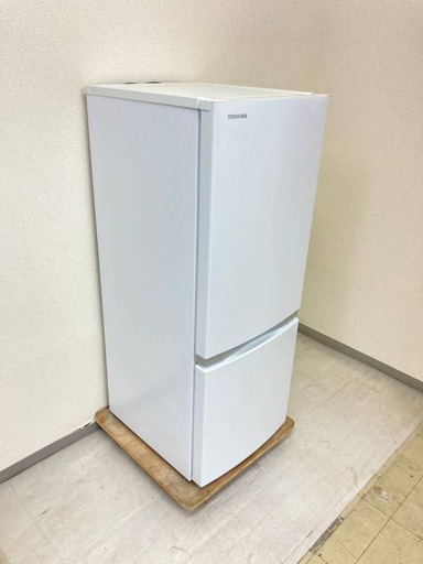 【中型】冷蔵庫TOSHIBA 153L 2020年製 GR-R15BS(W) 洗濯機IRISOHYAMA 7kg 2020年製 IAW-T702 IG42332 IJ80470