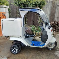 ジャイロキャノピーフルカスタム 側車付軽二輪登録 (よしだ) 上野芝のホンダの中古あげます・譲ります｜ジモティーで不用品の処分