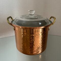 【森井金属】万能煮込鍋・銅製・18cm