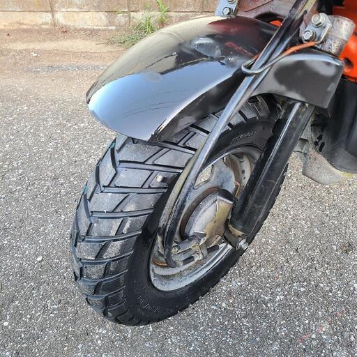 ホンダ ズーマー レッド 前タイヤ新品 自賠責保険付き❗千葉県流山市