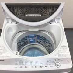 11/23受渡済）JT7645【TOSHIBA/東芝 6.0㎏洗濯機】美品 2021年製