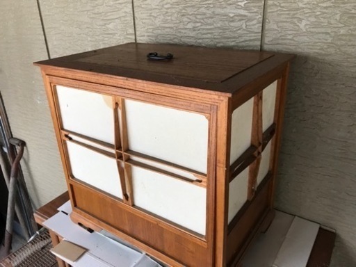 【中古品】手作り竹鳥籠　、寝箱セット　ウグイス