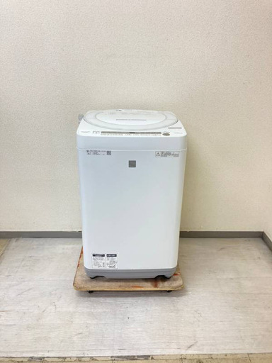 【訳あり特価】冷蔵庫TOSHIBA 153L 2019年製 GR-P15BS(W) 洗濯機SHARP 7kg 2018年製 ES-G7E5-KW FC88845 FL09210