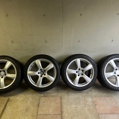 5H□ベンツ W218 CLS350 Eクラス W212 w211純正 255/40R18 4本□