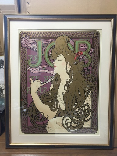 ミュンシャJOB銘板入りリトグラフ　8万円　画集付き
