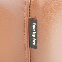 人気のACTUS(アクタス)のfive by five(ファイブ・バイ・ファイブ)シリーズ 3350 本革 2人掛けソファ。ロータイプでゆったりとした圧迫感のないフォルムで上品なレザーのラブソファ。DJ206